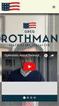 Mobile Screenshot of gregrothman.com